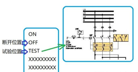 万能式断路器局部系统控制图